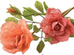мастер-класс по бисероплетению «Весенние цветы»