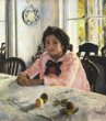 Серов. Девочка с персиками